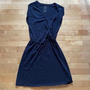 Velvet by Graham & Spencer Short sleeve Navy Dress XSmall